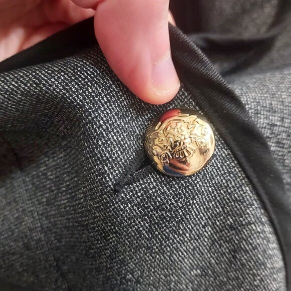 Lord & Taylor Grey Academy Blazer - Picture 3 of 9